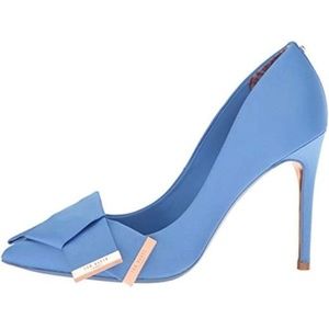 Ted Baker Women's INES Knotted bow satin pump
